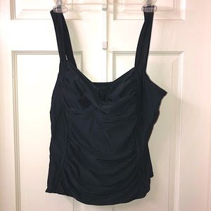 Merona black swim tankini